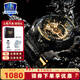 卡西歐（CASIO） 男表黑武士G-SHOCK運動(dòng)手表小鋼炮黑金防水時(shí)尚石英腕表送男友 GA-110GB-1A