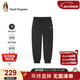 暇步士（Hush Puppies）童裝兒童羽絨褲男童女童加厚褲子冬裝長(cháng)褲束腳褲 鉆石黑 170cm 