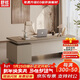 舒炫（SHUXUAN）辦公桌老板桌辦公室現代簡(jiǎn)約辦公家具單人大班臺總裁經(jīng)理主管桌