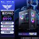 雷神（ThundeRobot）黑武士·獵刃Pro高性能游戲臺式電腦主機(i5-14400F 32G DDR5 RTX5060Ti 1T) 暗影玻璃水冷 黑神話(huà)