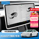 邁科斯維適用特斯拉中控導航屏幕保護套Model3Y/YL煥新3/Y后視鏡保護框 Model3/Y/煥新3【新升級屏幕框】白色