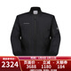 猛犸象（MAMMUT）男士戶(hù)外Floeberg保暖飛行員夾克羽絨服拉鏈厚外套 0001-黑色 L