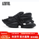安哲衛（AZEVIL）厚底老爹鞋男2025冬季款輕奢網(wǎng)紅宇宙飛船太空鞋運動(dòng)休閑增高鞋女 黑武士 42 /男