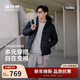 波司登25年冬季羽絨服男女情侶同款寬松短款休閑加厚連帽圓領(lǐng)送禮外套