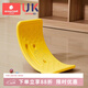 科巢蹺蹺板兒童室內聰明板平衡板感統訓練家用專(zhuān)注力彎曲板玩具 小童款-伯克黃【60斤內可用】