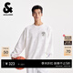 杰克·瓊斯（JACK&JONES）NBA聯(lián)名男裝衛衣時(shí)尚百搭個(gè)性出街滿(mǎn)印圓領(lǐng)寬松休閑上衣225333017 A06本白色 常規 XL （185）