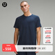 lululemon丨Metal Vent Tech 男士運動(dòng)短袖 T 恤 透氣 LM3DOWS 運動(dòng)上衣 礦物藍/海軍藍 S
