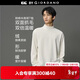GIORDANO CONCEPTS 2026年春新款長(cháng)袖T恤男半高領(lǐng)打底衫品牌刺繡寬松上衣12025005
