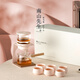 南山先生 功夫茶具懶人泡茶神器半自動(dòng)茶具套裝馬年送禮見(jiàn)山半自動(dòng)茶具 見(jiàn)山半自動(dòng)茶具_粉色+清居茶盤(pán)_雅境
