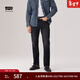 Levi's【商場(chǎng)同款】李維斯冬暖系列25秋冬新款男士505直筒牛仔褲00505 黑色 32 (32)