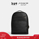 蔻馳（COACH）【新年禮物】奧萊男士男包經(jīng)典標志ETHAN雙肩包老花 QB/炭黑色/黑色