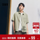 森馬（Semir）短袖襯衫男夏季棉麻純色日常通勤上衣簡(jiǎn)約百搭外穿101325104101