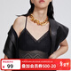 愛(ài)美麗IMIS保暖內衣春夏無(wú)托蕾絲三角薄杯短背心文胸可外穿IM72BIH1 純粹黑400 M 165