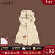 viney冬季圍巾女保暖學(xué)生針織圍脖保暖披肩生日情人節禮物送女友老婆 【米色禮盒裝】新年送女生實(shí)用高級感輕奢防寒 高顏值日系可愛(ài)小狗刺繡披風(fēng)百搭