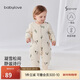 babylove【清倉】嬰兒連體衣純棉哈衣爬服男女寶寶簡(jiǎn)約秋冬款夾棉保暖衣服