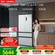 西門(mén)子（SIEMENS）無(wú)界504L法式多門(mén)冰箱 501升級款超薄嵌入大容量雙系統雙循環(huán) 一級能效KF89CE163C 國家補貼