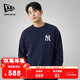 NEW ERA紐亦華MLB衛衣男女冬季運動(dòng)新年NY休閑加絨保暖長(cháng)袖13338651-L