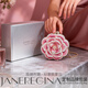 JANEREGINA簡(jiǎn)瑞吉娜滿(mǎn)鉆裝飾晚宴包高定禮服搭配手包迷你花朵包包女高級感彩鉆手拿包 玫瑰紅色