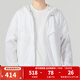 耐克（NIKE）男裝外套 25春夏季新款梭織運動(dòng)服健身跑步快干訓練服連帽夾克男 FB7541-100 L