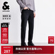 杰克·瓊斯（JACK&JONES） 男裝秋季牛仔褲直筒版型零錢(qián)袋水洗貓須背部貼袋長(cháng)褲225332076