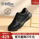 金利來(lái)（Goldlion）【新年禮物】男鞋時(shí)尚皮鞋舒適耐穿商務(wù)休閑鞋G559430638AAA黑41
