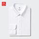 優(yōu)衣庫男裝高性能修身防皺針織襯衫/長(cháng)袖襯衣482413 473179 482413/00白色 M