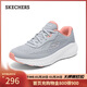斯凱奇（Skechers）搖搖鞋女秋冬季跑步鞋網(wǎng)面厚底緩震運動(dòng)舒適慢跑鞋休閑鞋129365