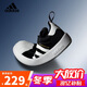 阿迪達斯（adidas）童鞋三葉草兒童春秋款男女?huà)胪浀棕悮ゎ^運動(dòng)鞋IH3504