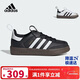 阿迪達斯（adidas）童鞋25春季兒童三葉草軟底SAMBA 360男女小童運動(dòng)鞋T頭鞋JH5194
