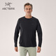 ARC'TERYX始祖鳥(niǎo) CORMAC CREW LS 男子 速干長(cháng)袖T恤 BLACK/黑色 M