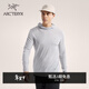 ARC'TERYX始祖鳥(niǎo) IONIA MERINO WOOL HOODY 舒適 男子 羊毛長(cháng)袖T恤 SOLITUDE HEATHER/隱秘灰 M