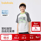 巴拉巴拉兒童短袖t恤男大童打底衫2025夏款童裝速干百搭寬松208225117206