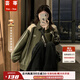 蕓蕁外套女2025新款撞色棒球服外套少女春秋裝初中高中學(xué)生學(xué)院風(fēng)設計 綠色(秋季新款外套) S
