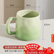 PAKCHOICE杯子馬克杯家用陶瓷茶杯泡茶高顏值創(chuàng  )意手捏紋辦公室喝水杯咖啡杯