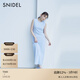 SNIDEL2025春夏簡(jiǎn)約百搭圓領(lǐng)無(wú)袖純色長(cháng)款連衣裙SWCO252164 淺藍 均碼 (F)