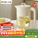 小熊（Bear）家用冷水壺高硼硅玻璃杯防燙硅膠底1.8L大容量涼水壺杯子CX-JB071