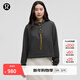 lululemon丨French Terry 女士毛圈布綁帶款連帽衛衣 *新年款 LW3IJGS 石墨灰 M
