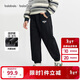 巴拉巴拉balaOne童裝兒童加絨運動(dòng)褲子男童女童長(cháng)褲2025冬季208425108214