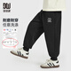 多多家男童校園運動(dòng)褲春秋款童裝兒童束腳跑步衛褲中大童帥氣時(shí)尚休閑褲