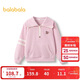 巴拉巴拉兒童長(cháng)袖衛衣女童秋冬裝肌理上衣【無(wú)雪棉花娃娃IP】