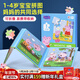 小豬佩奇拼圖兒童早教益智類(lèi)玩具幼兒磁力拼圖2-3歲磁吸新年禮物 1階-幸福家庭(9/12/16片)