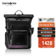新秀麗（Samsonite）男士雙肩包15.6英寸電腦包商務(wù)高端牛皮革書(shū)包新年情人節禮物 TM3