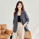 絲柏舍通勤西裝外套女2026春裝新款時(shí)尚小個(gè)子休閑西服上衣