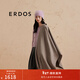 ERDOS 純山羊絨單層水紋休閑簡(jiǎn)約流蘇女士披肩圍巾 大地駝 180cmX70cm