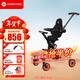 AMORHOME溜娃嬰兒推車(chē)輕便可折疊簡(jiǎn)易傘車(chē)遛娃神器高景觀(guān)兒童手推車(chē) 橙光橘【全包款/無(wú)需安裝】