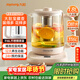 九陽(yáng)（Joyoung）1.8L大容量養生壺煮茶器 316L不銹鋼材質(zhì)茶籃 800W大功率電水壺保溫花茶壺燒水壺K18D-WY601(茶)