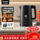 松下（Panasonic）電熱水壺 黑色 1.5升 實(shí)時(shí)顯溫 多段溫控 304不銹鋼內膽 保溫燒水壺NC-TD151  