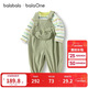 巴拉巴拉balaOne寶寶長(cháng)袖套裝背帶褲兩件套男童女童2025秋裝208325104206
