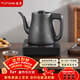 FUNORK全自動(dòng)上水電熱水壺茶臺燒水壺燒水器專(zhuān)用一體茶桌茶幾泡茶具電茶爐 鈦灰色手柄單爐