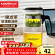 金灶（KAMJOVE） 飄逸杯茶道杯玻璃茶壺泡茶壺茶具玲瓏杯泡茶器茶壺玻璃壺花茶壺 TP-200（1000ml）